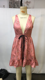 Bohemian Vintage Dress for Women - Casual Holiday Beach Dress with Sexy Style