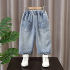Boys' Casual Straight Leg Denim Pants