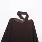 Minimalist Studded Shawl Wrap Scarf