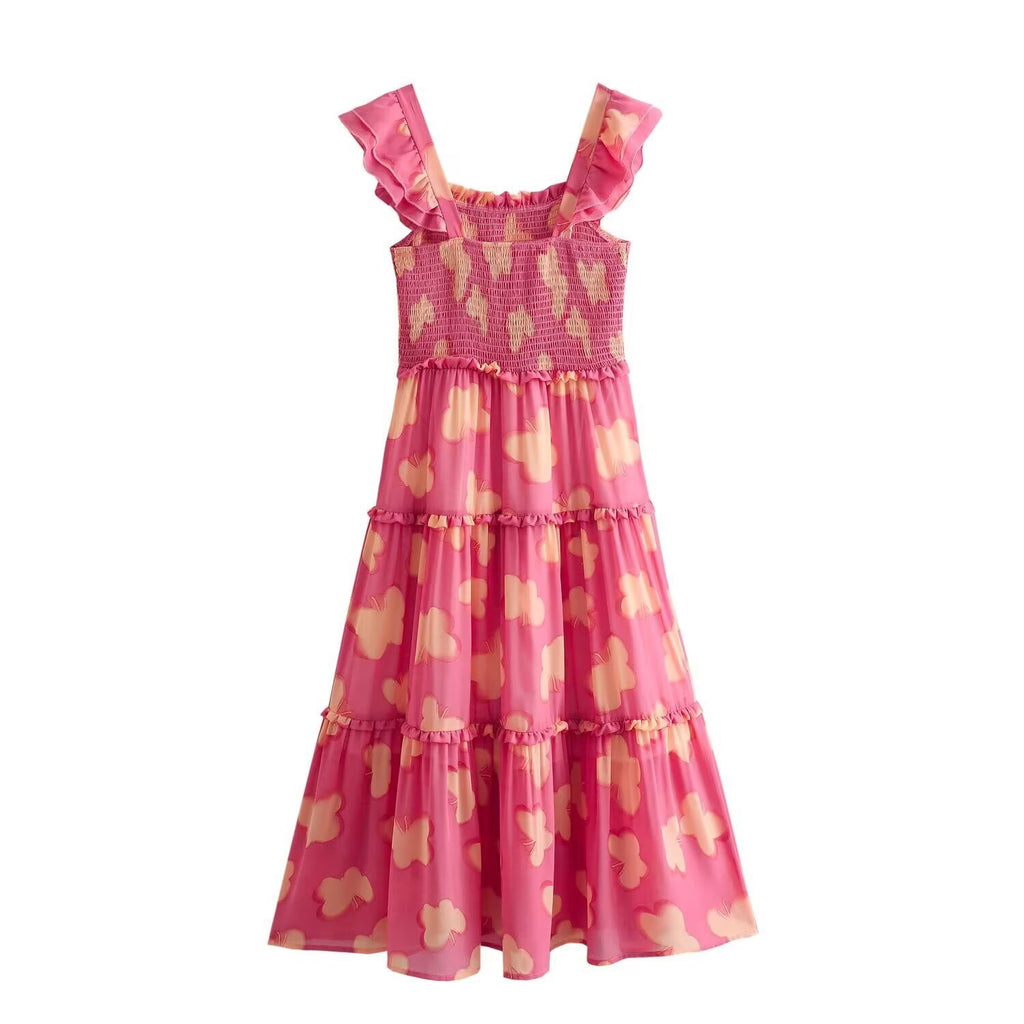 Elegant Casual Resort-Style Strapless Dress for Women Original Fashion, Classic Vers