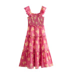 Elegant Casual Resort-Style Strapless Dress for Women Original Fashion, Classic Vers