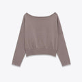 Casual soft long sleeved knitted sweater