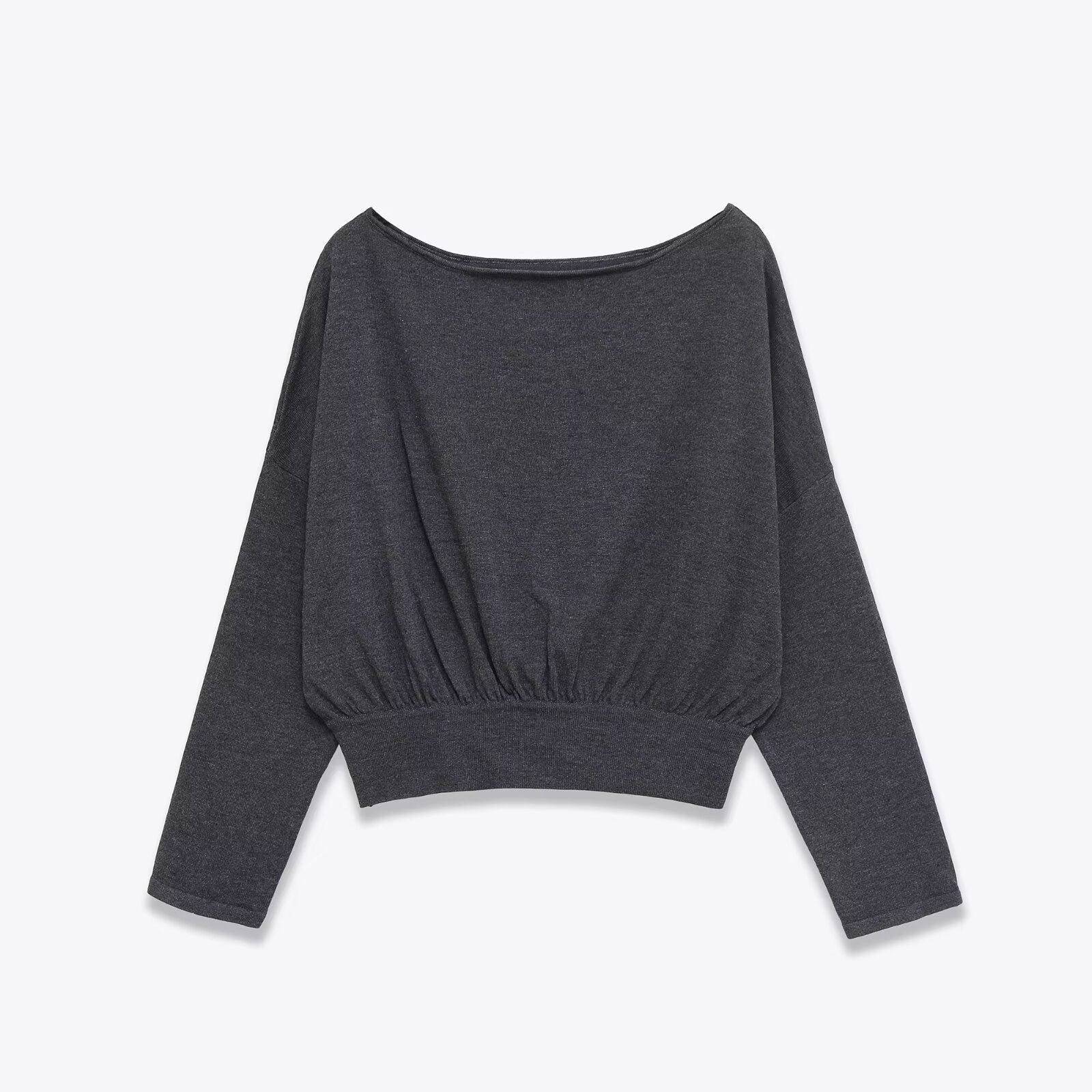 Casual soft long sleeved knitted sweater