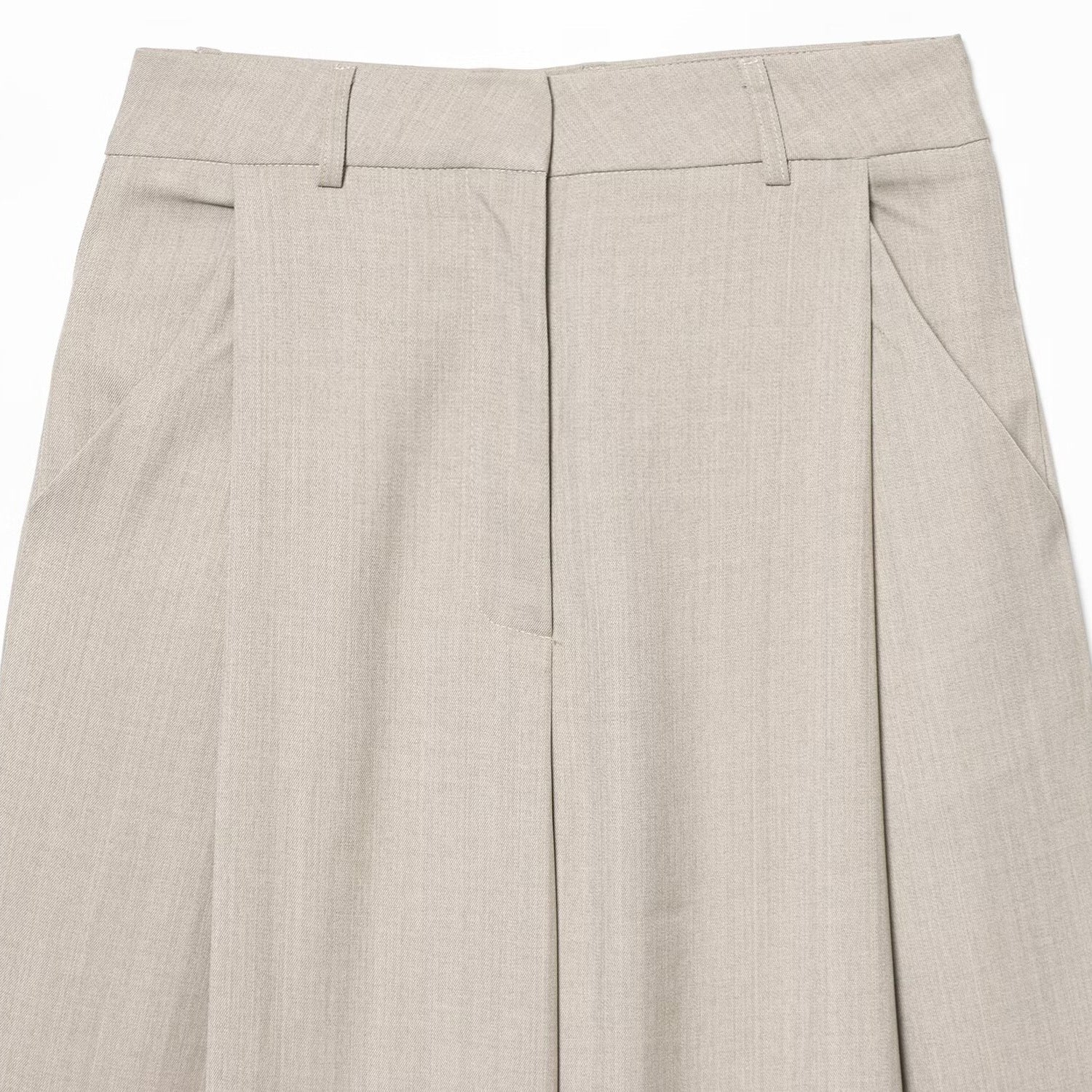 Loose and high-end wide pleated pants