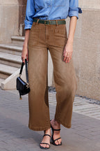 Bluing Mimimalist Patch Pocket Womens Shift Jeans
