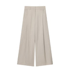 Loose and high-end wide pleated pants