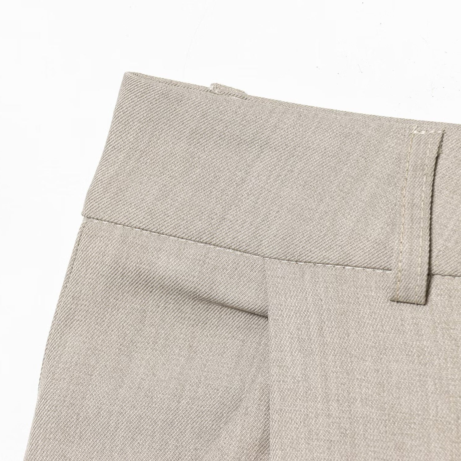 Loose and high-end wide pleated pants