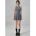 Professional Simple Sport Skirt High Elasticity Shaping Slim Fit Sport Shorts Tennis Skirt Girl Style