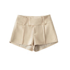 Low waist slimming A-line hip hugging shorts for women