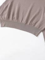 Casual soft long sleeved knitted sweater