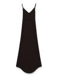 Crepe long dress for women's clothing