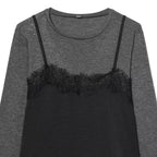 Elegant layered dress for women's clothing
