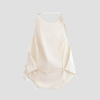 Spicy girl bow decoration hanging neck top