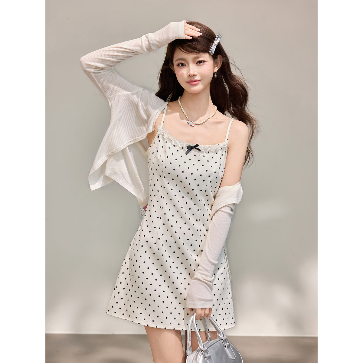 elegant short dress with unique and beautiful design