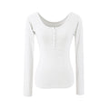 Henley Long Sleeve Slim Fit T-Shirt