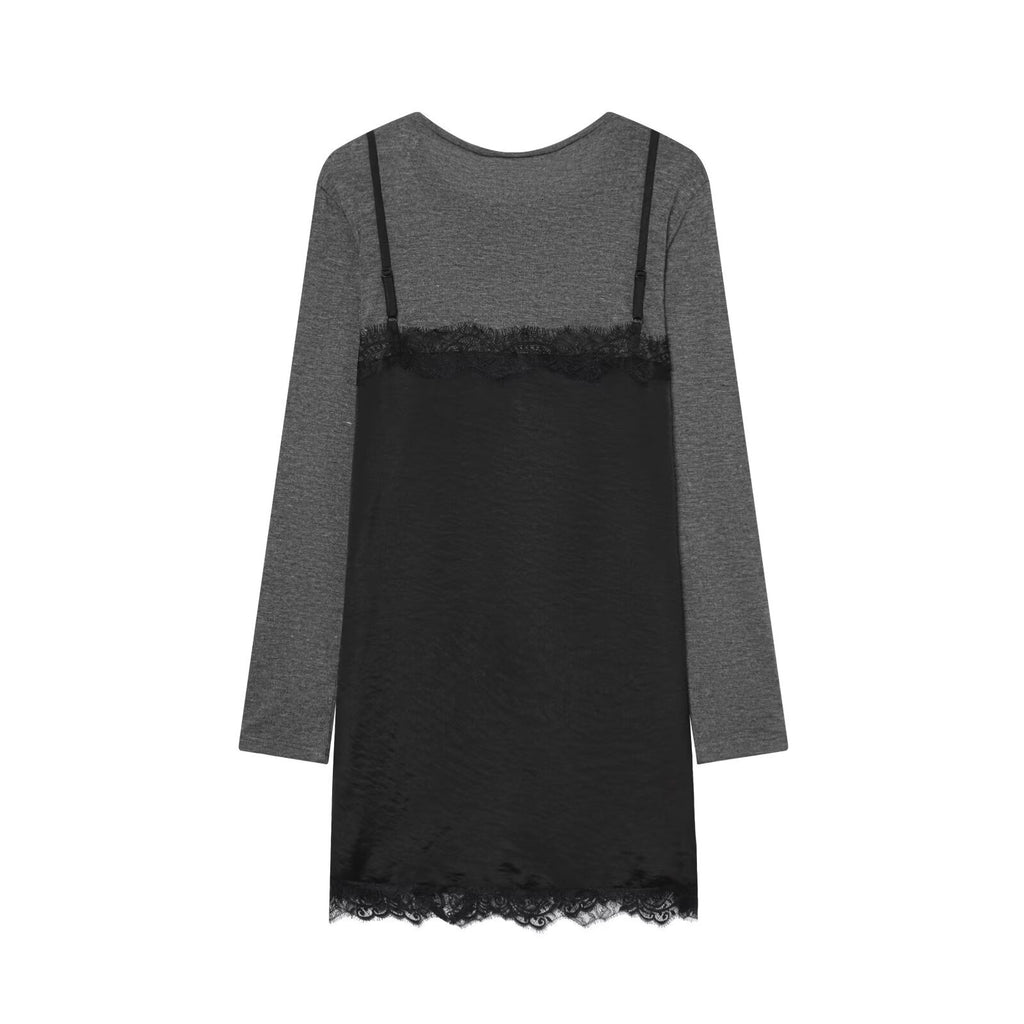 Elegant layered dress for women's clothing