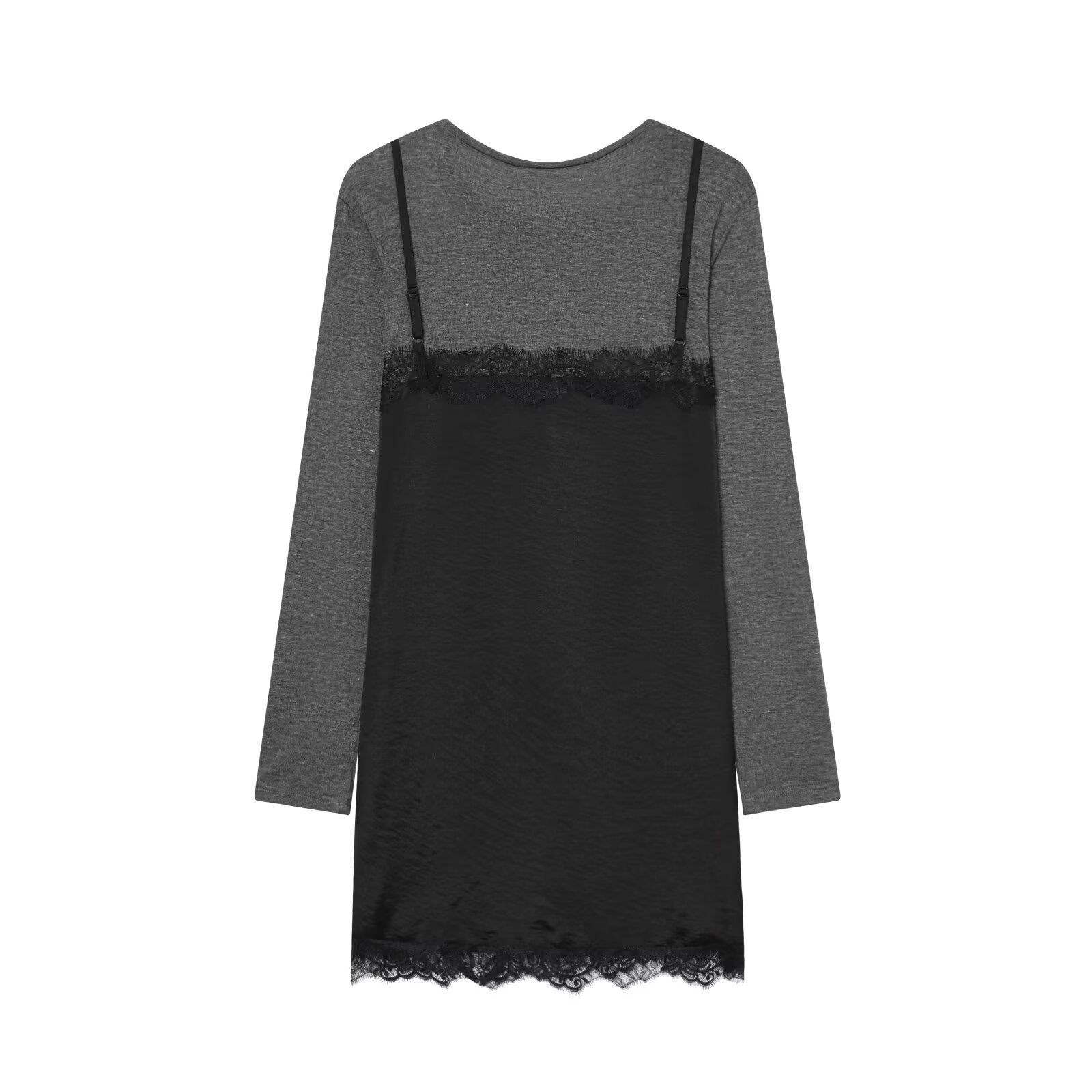 Elegant layered dress for women's clothing