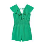 New women's fashionable and stylish ruffled one-piece shorts