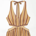 Hot girl women's hollow dress