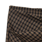 Elegant plaid midi skirt for women