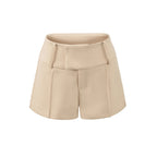Low waist slimming A-line hip hugging shorts for women