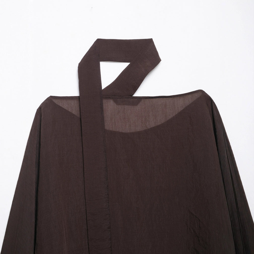 Minimalist Studded Shawl Wrap Scarf