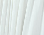Backless tied long skirt with sweet bubble sleeves slim fit dress