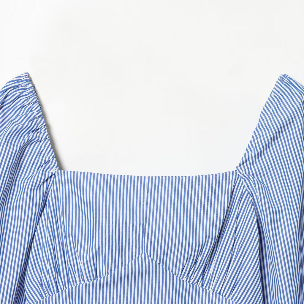 Style New Women's Fashionable Stripe Short Top
