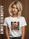 "Stay Creepy" Retro Skeleton Panel Graphic Tee