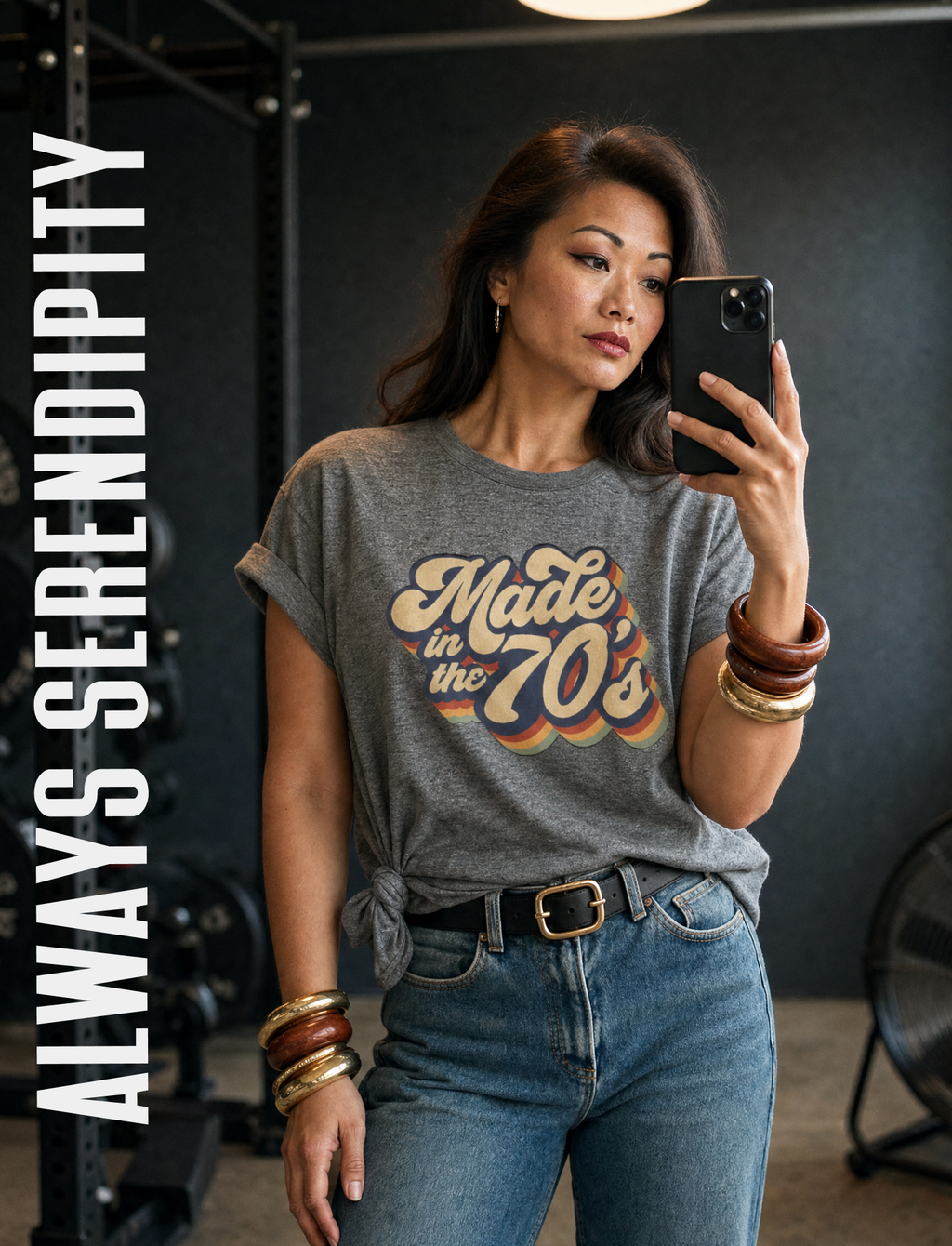 "Made in the 70s" Vintage Retro Graphic Tee