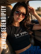 "Be You" Minimalist Baby Tee
