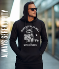 "Does Not Play Well With Others" Raccoon Hoodie