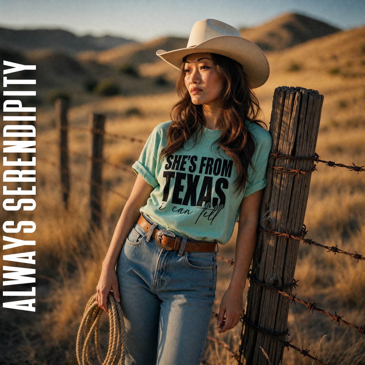 "She's From Texas, I Can Tell" Graphic Tee