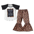 Kids Morgan Wallen Concert Flare Pants Set ✨ Trendy Western Gameday Outfit
